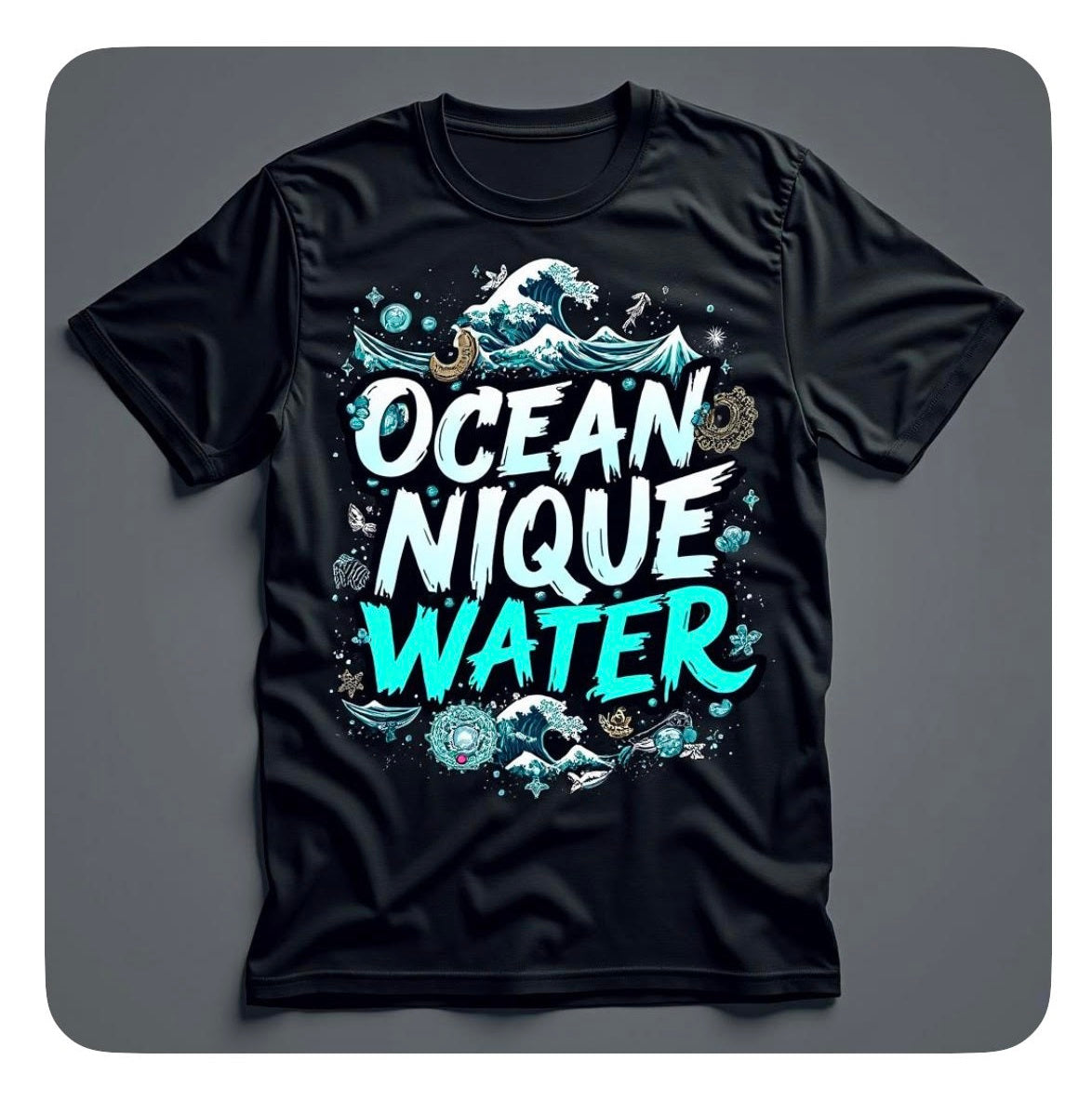 Oceanique Limited Black Tee