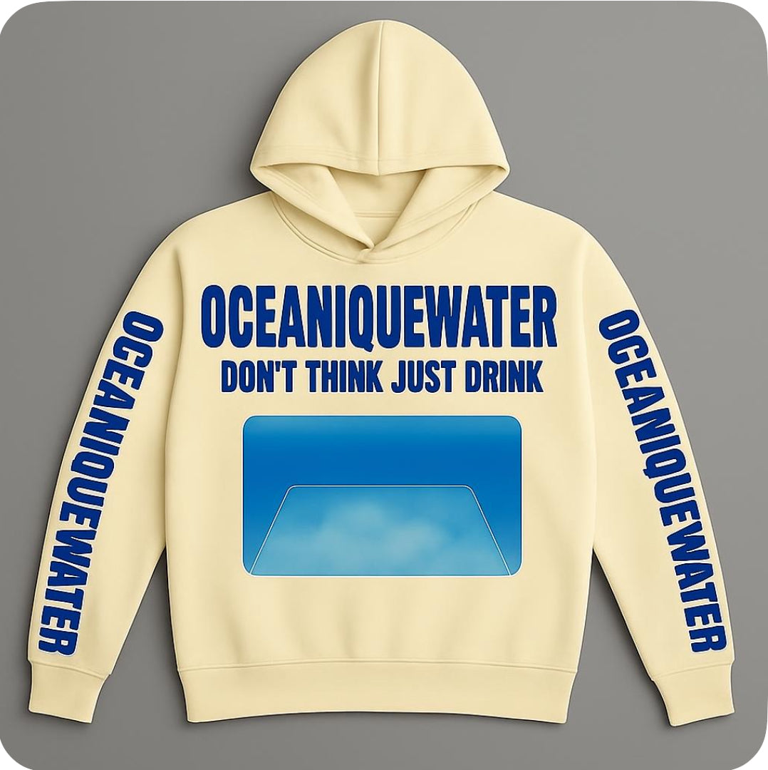Fresh and Vibrant  Oceanique Hoodie and jogger ensemble